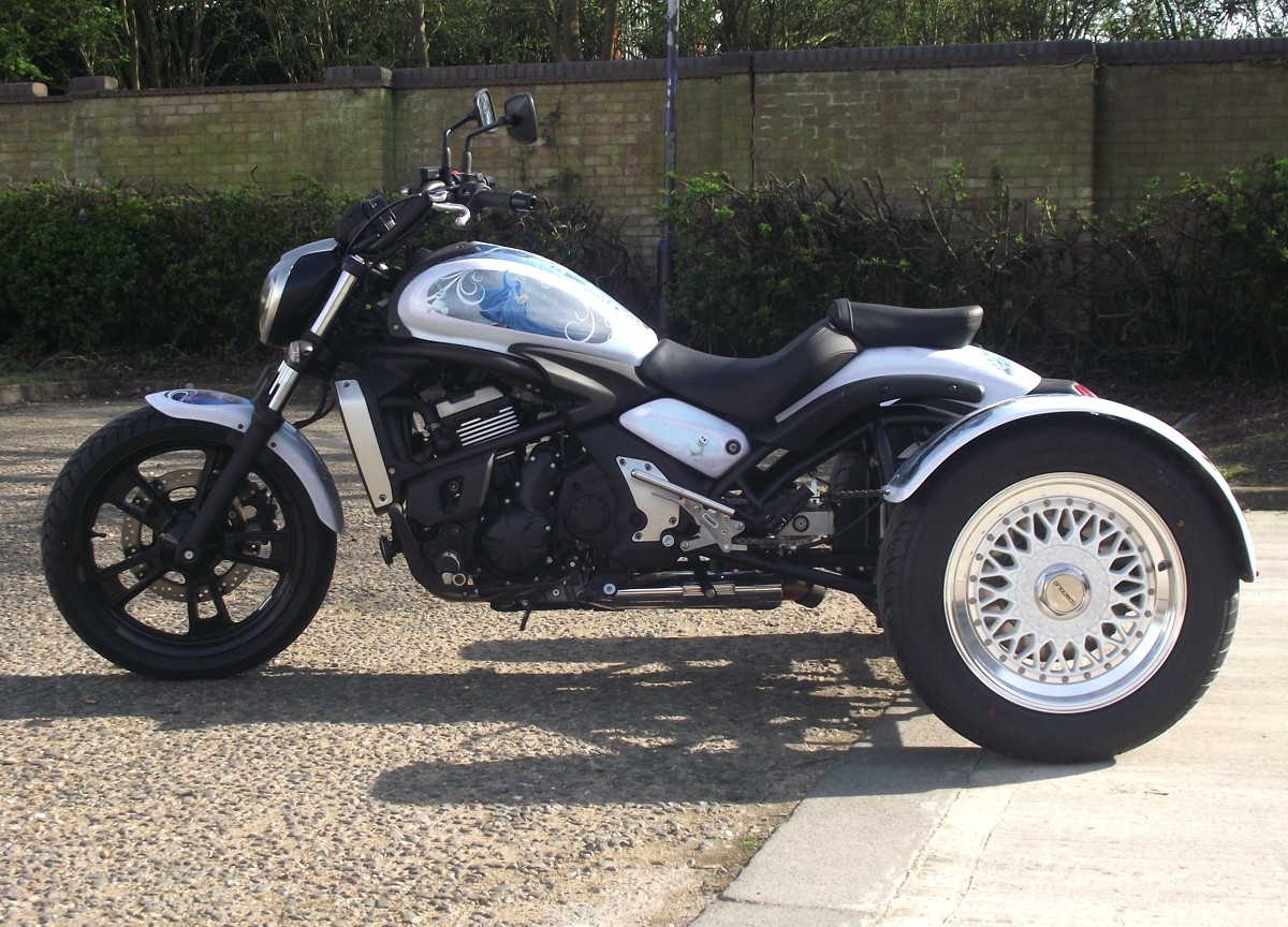 Kawasaki Casarva Kawasaki Vulcan S650 Trike Casarva Trikes