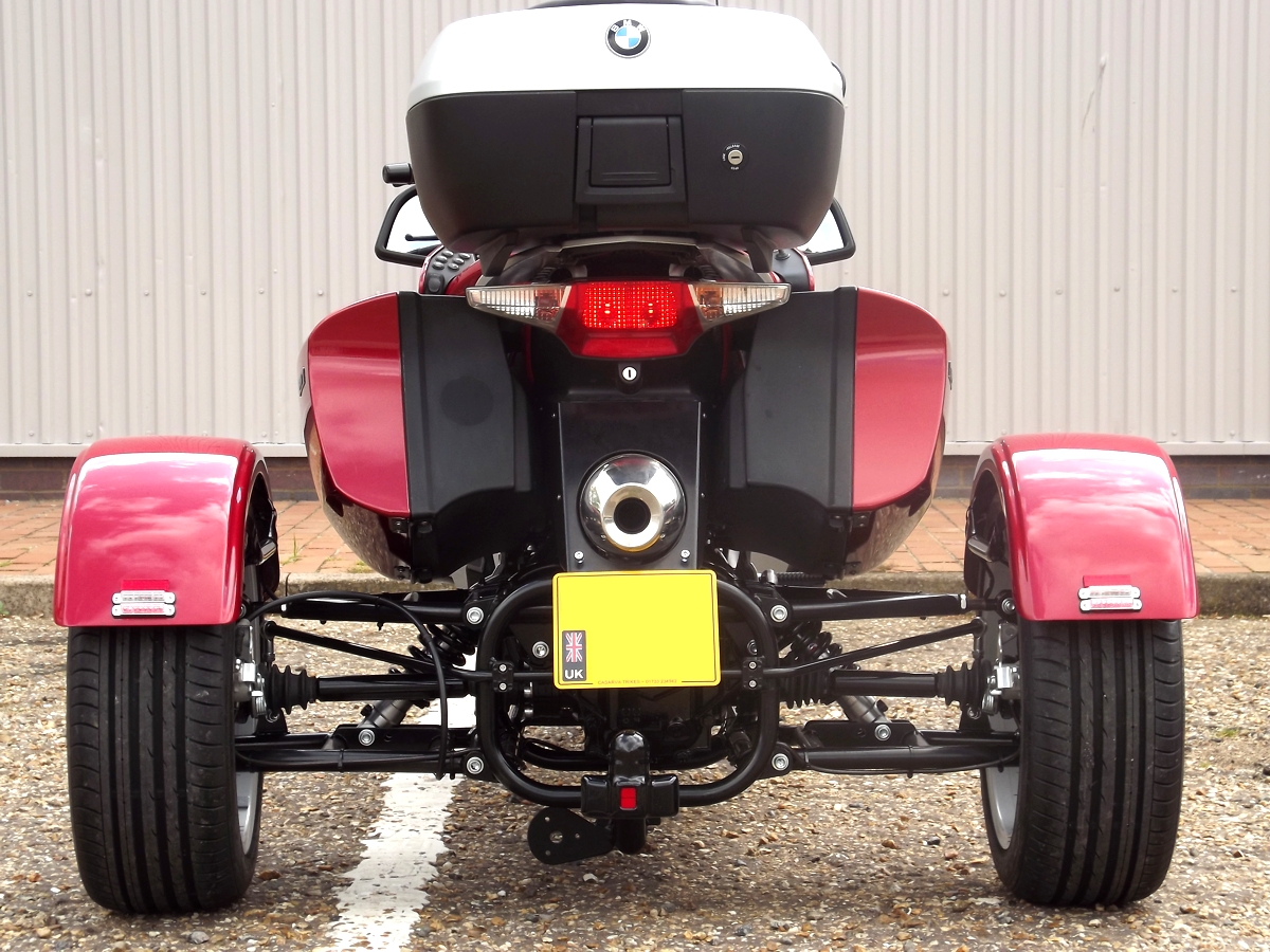 Casarva BMW R1200RT trike with IRS, reverse gearbox & tow-bar