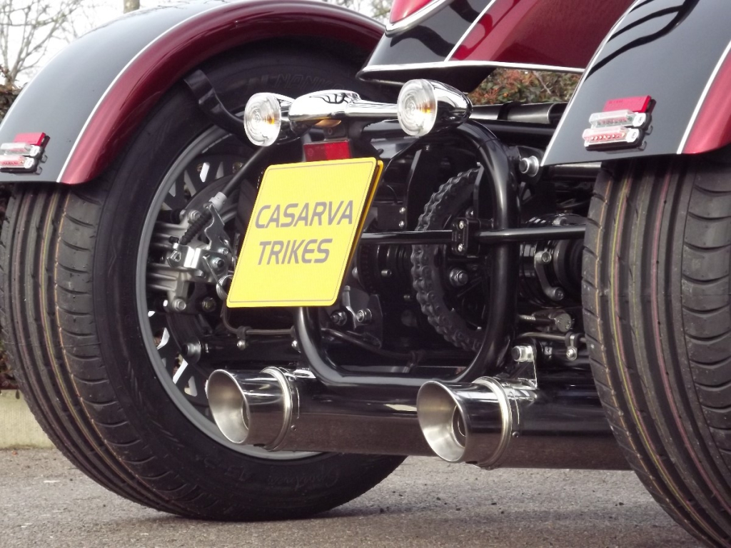 Casarva Triumph Thunderbird 1700LT trike Independent rear suspension (IRS)