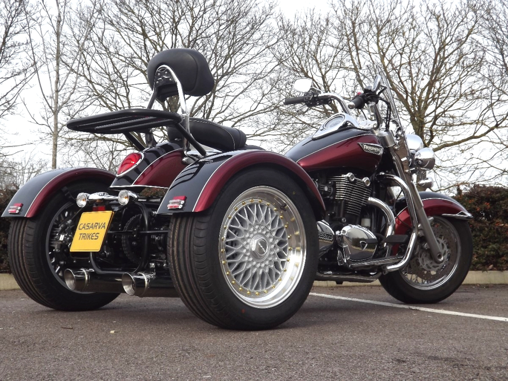 Casarva Triumph Thunderbird 1700LT trike Independent rear suspension (IRS)