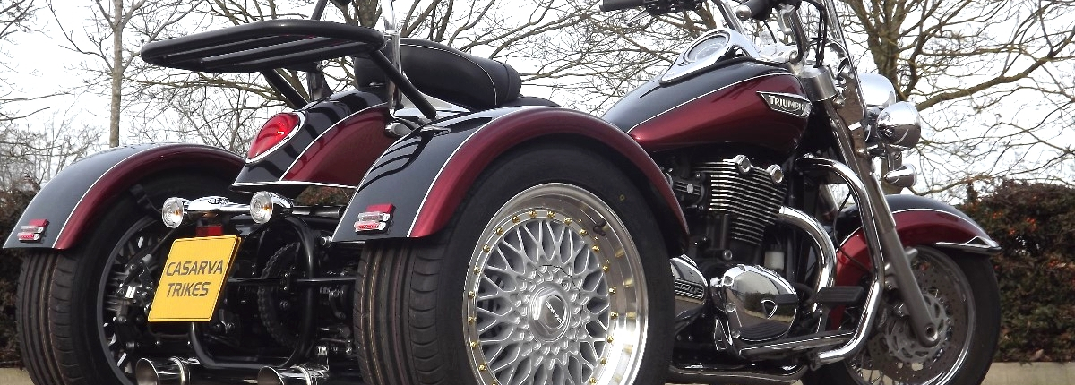 Casarva Triumph Thunderbird 1700LT trike Independent rear suspension (IRS)