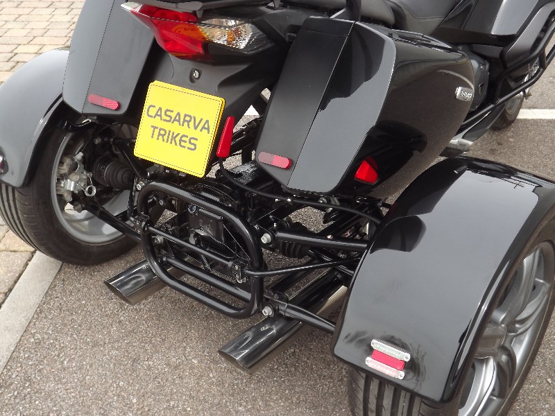 Trike For Sale: Casarva Triumph Trophy 1220 SE shaft drive trike with reverse and leading link forks