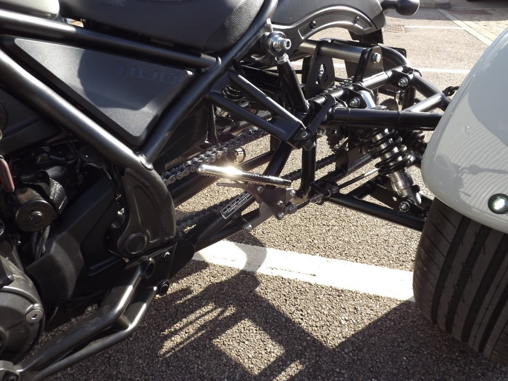 Casarva Honda CMX1100 Rebel DCT automatic gearbox chain drive independent rear suspension trike