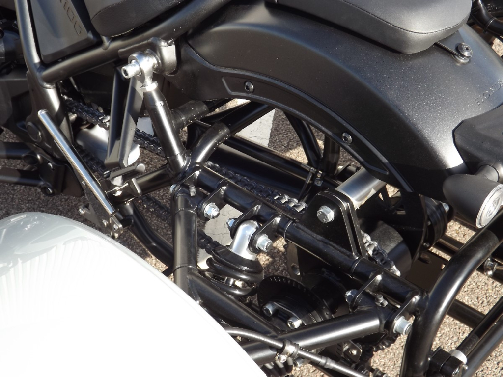 Casarva Honda CMX1100 Rebel DCT automatic gearbox chain drive independent rear suspension trike